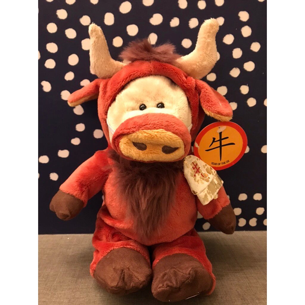 STARBUCKS BEARISTA CNY OX BEAR PLUSH