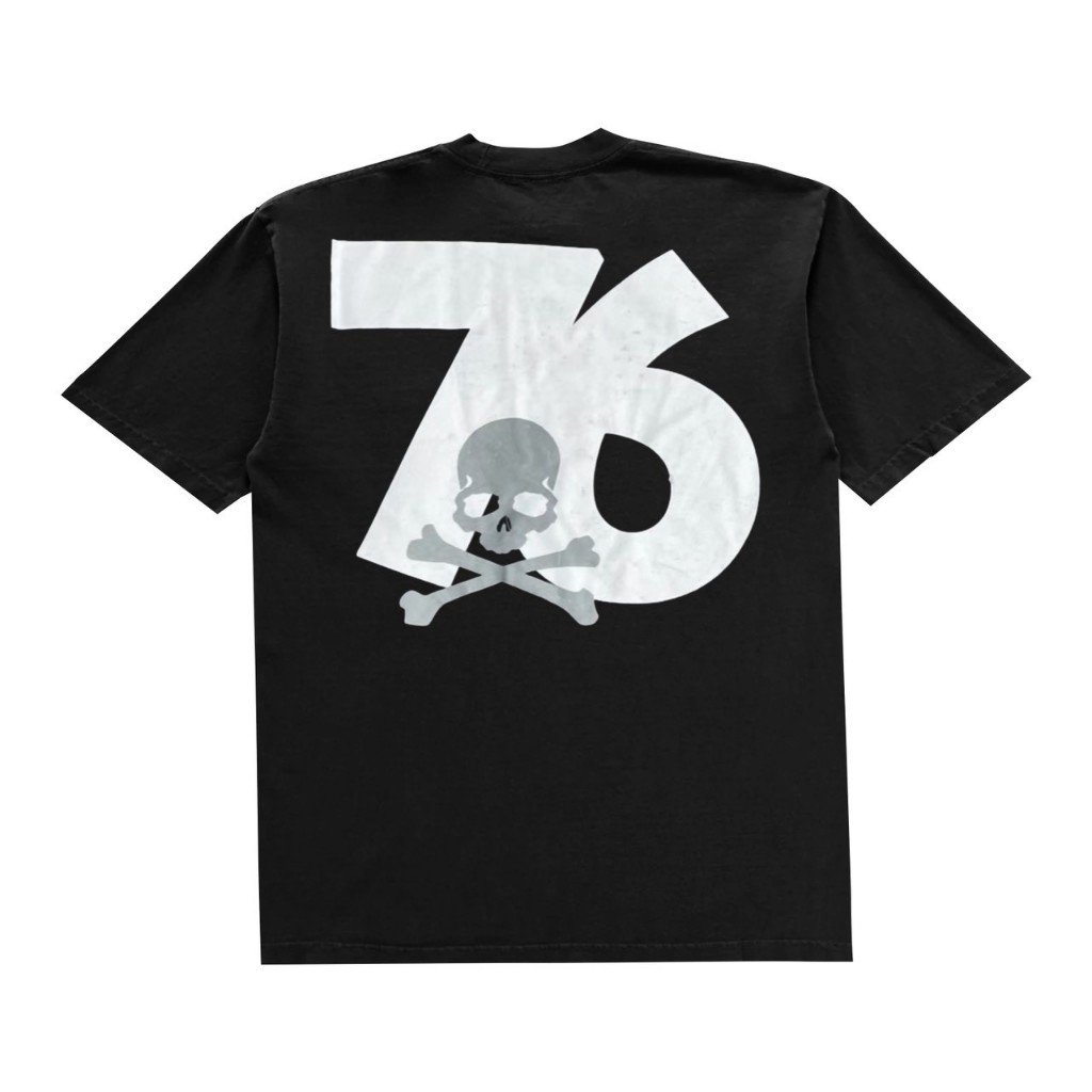 KAOS STUSSY X MASTERMIND JAPAN HITAM PREMIUM FULLTAG 1:1 COTTON 24S