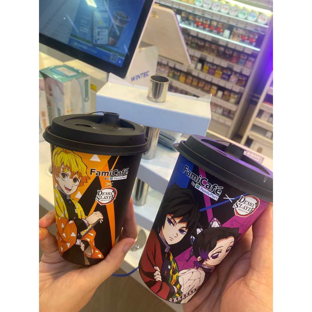 cup demon slayer family mart zenitsu giyu shinobu