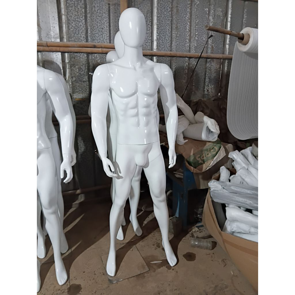 manekin patung full body pria sport gagah macho