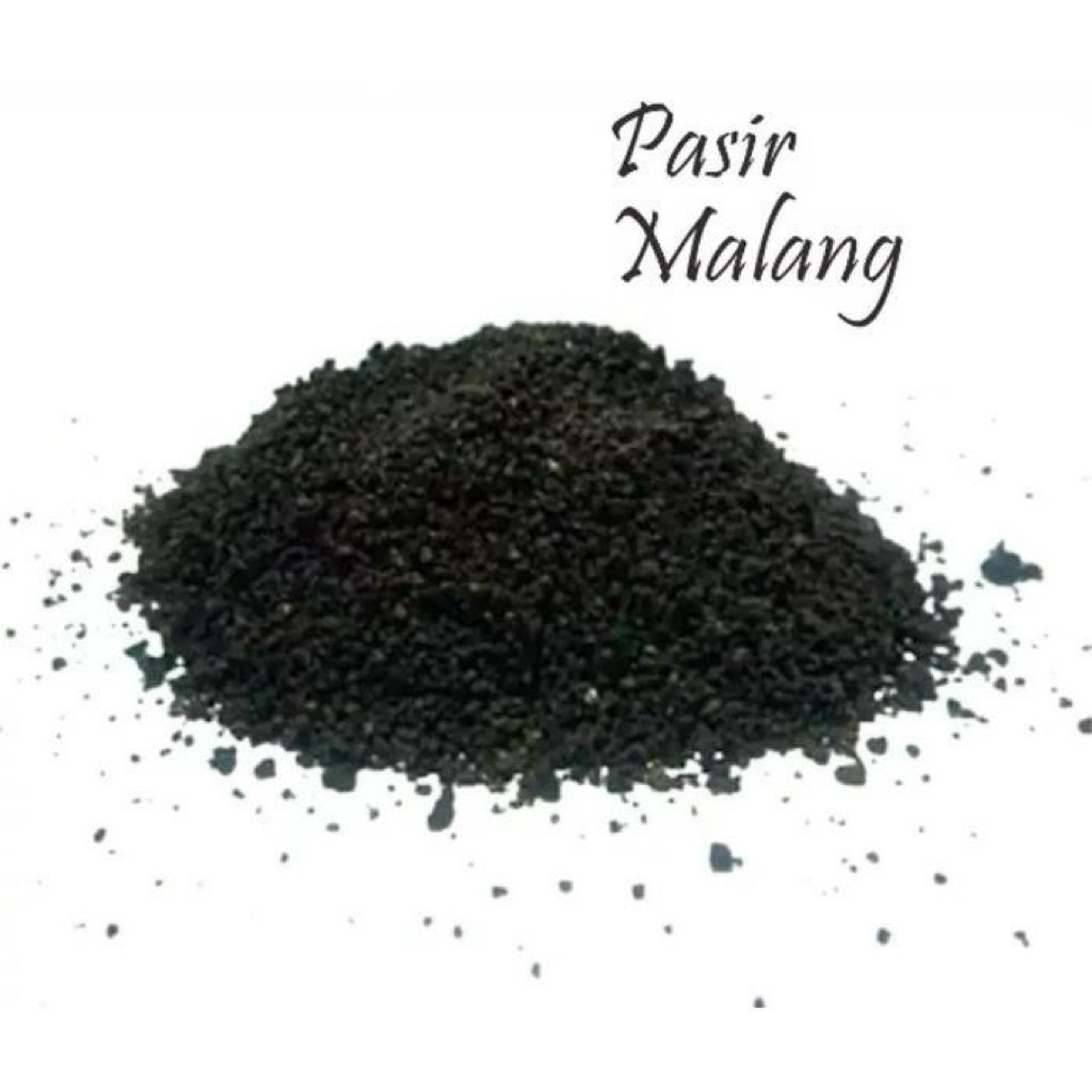 jual Pasir malang hitam / pasir malang halus 1kg
