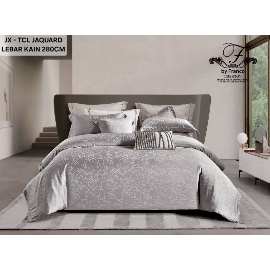 Sprei Sutra Jaquard Tencel 80s