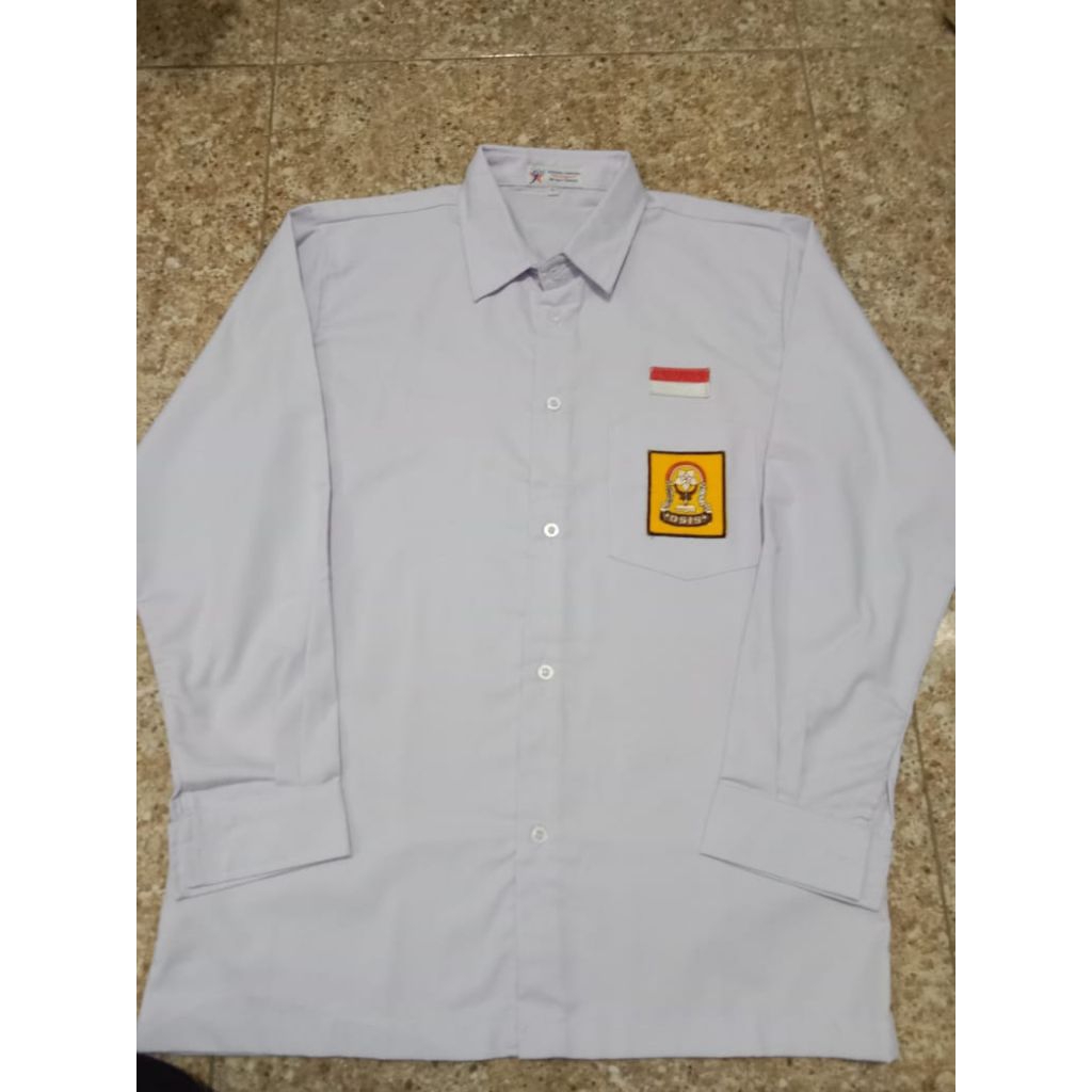 baju OSIS SMP lenganpanjang