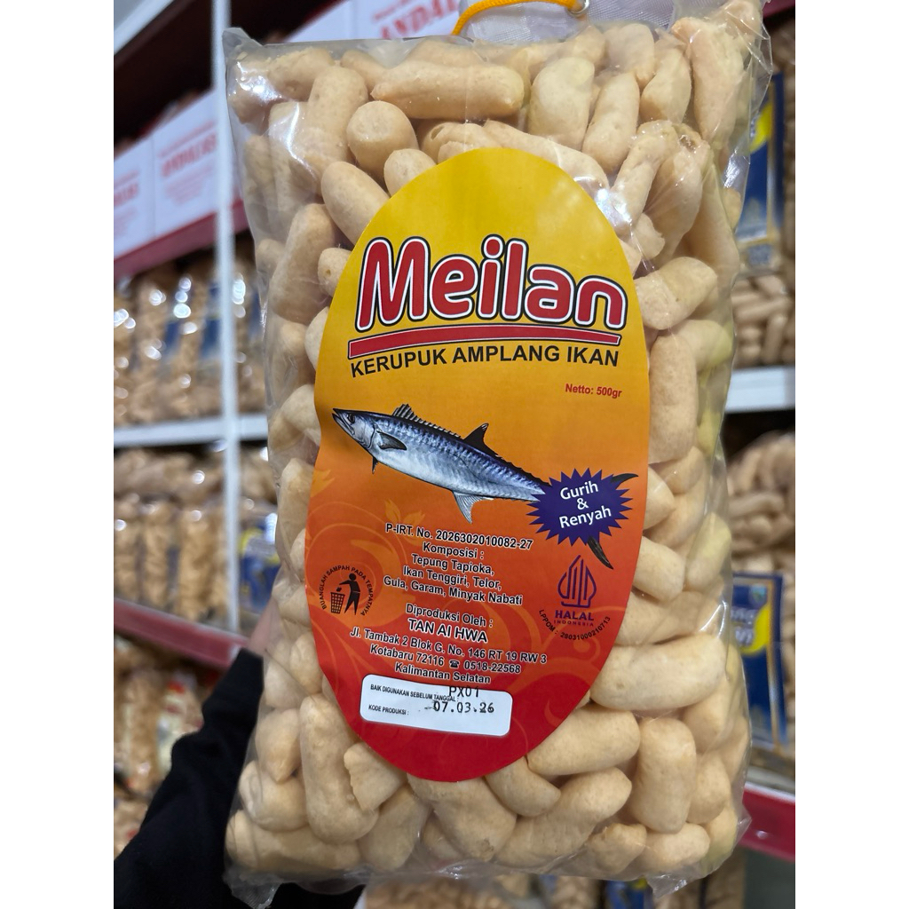Amplang Meilan | Saijaan | Citra Rasa 500gr