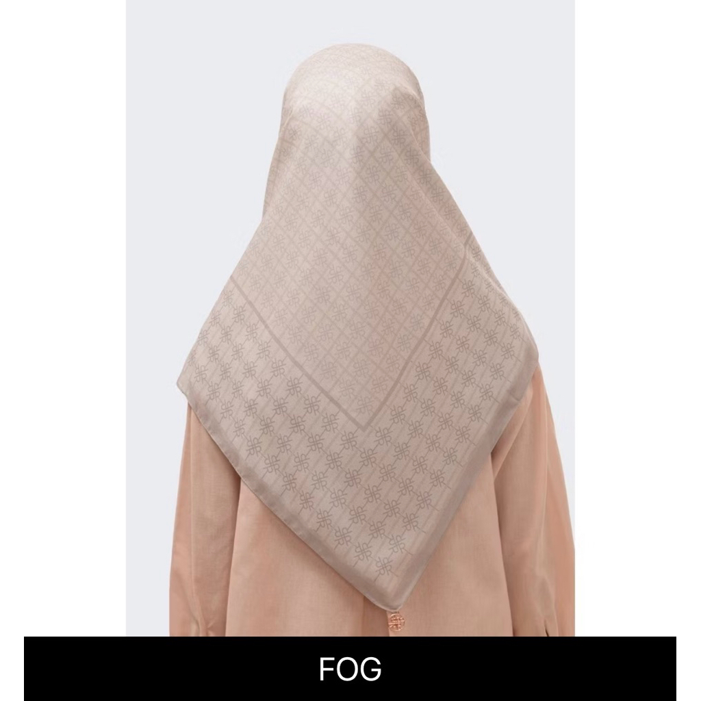 Preloved Soraya Monogram Scarf by Ria Miranda