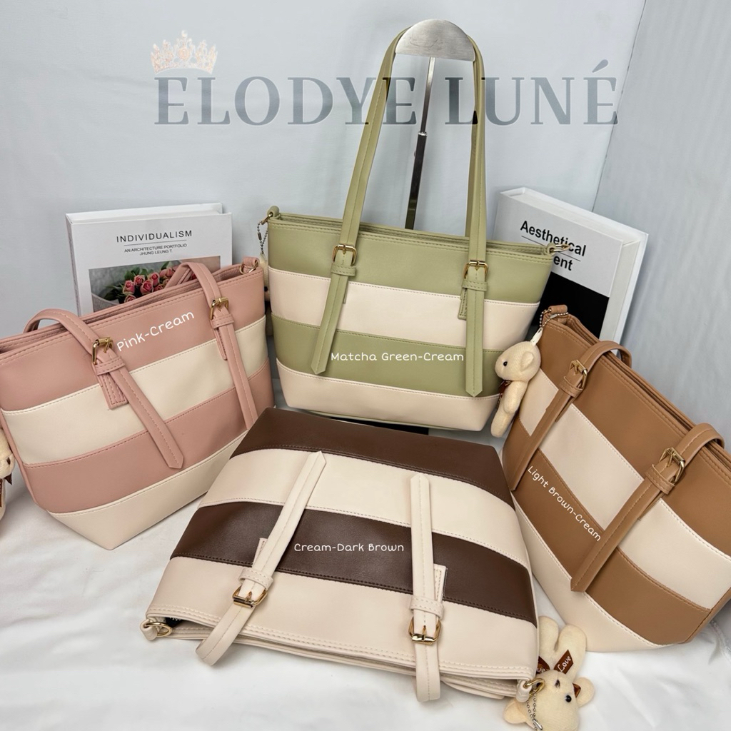 #L019 Tas Shoulder Bag Wanita - Tas Totebag Wanita - Tas Fashion Tote Bag Wanita - Tas Bahu Wanita B