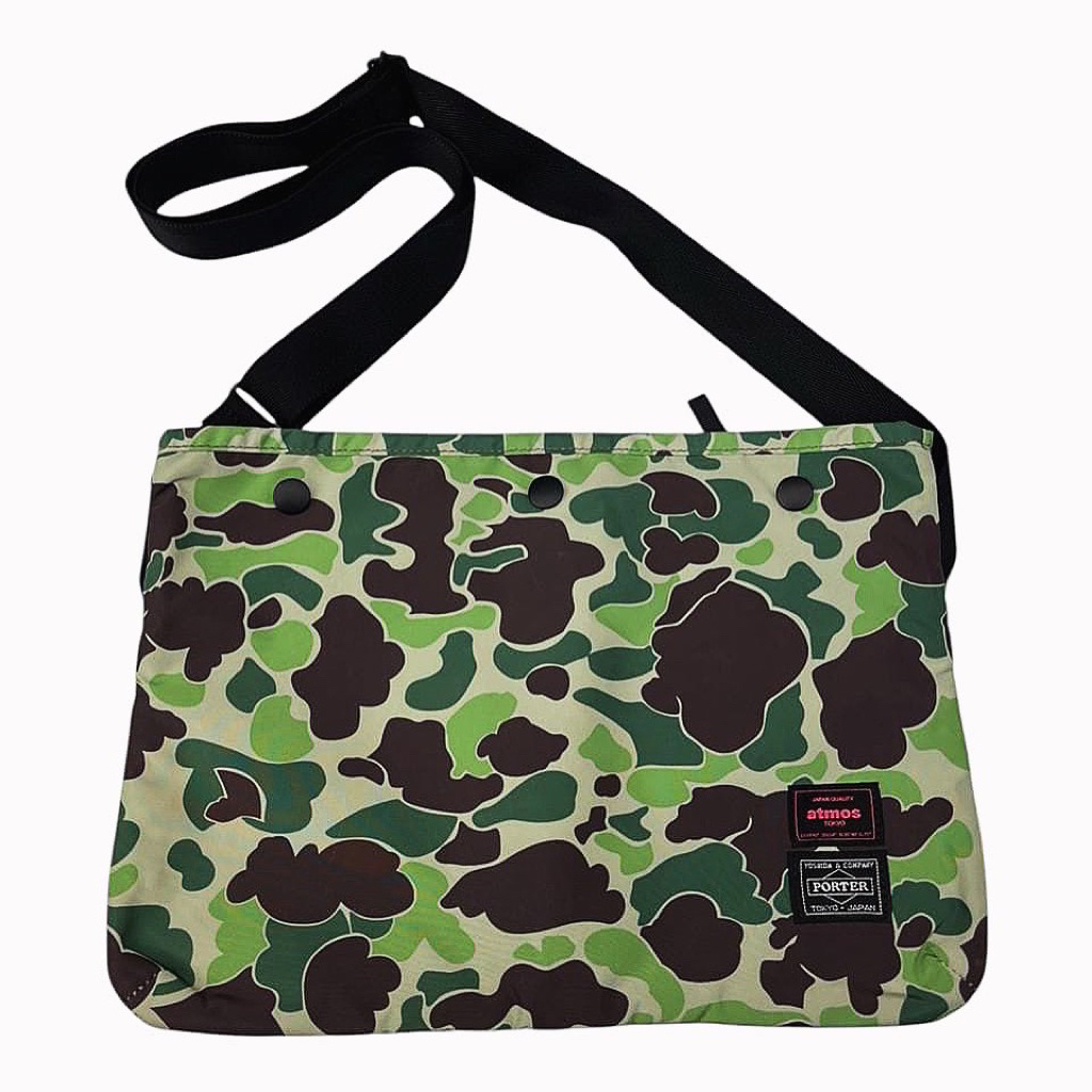 Atmos x porter duck camo waist bag