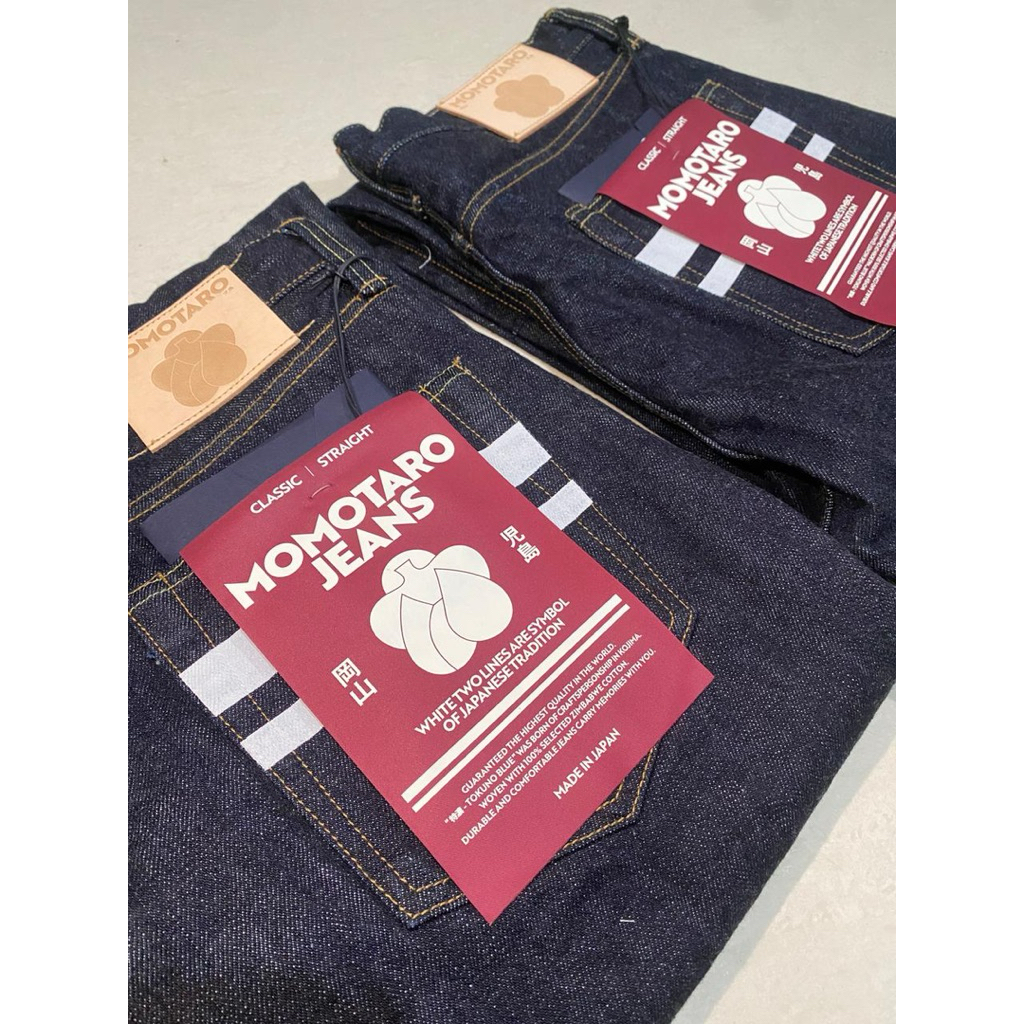[READY BSD] Celana denim pria Momotaro Jeans