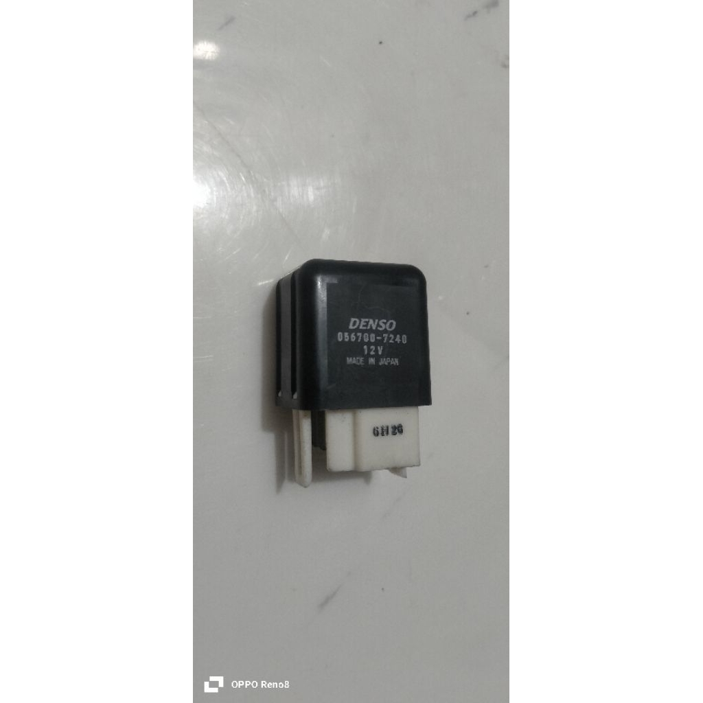 relay Denso original kaki 5 hitam