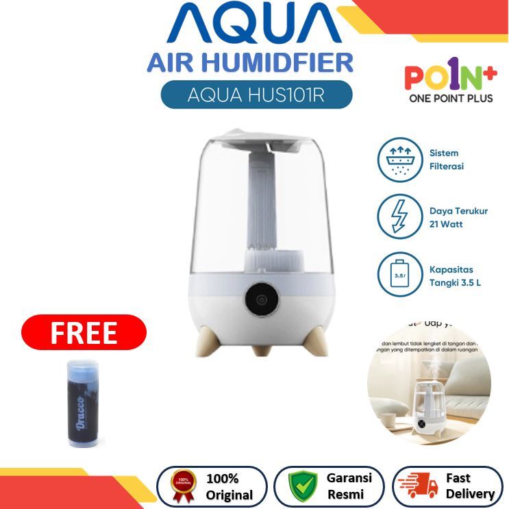 AQUA HUS101R 3.5L Humidifier with Essential Oil Diffuser Tray,