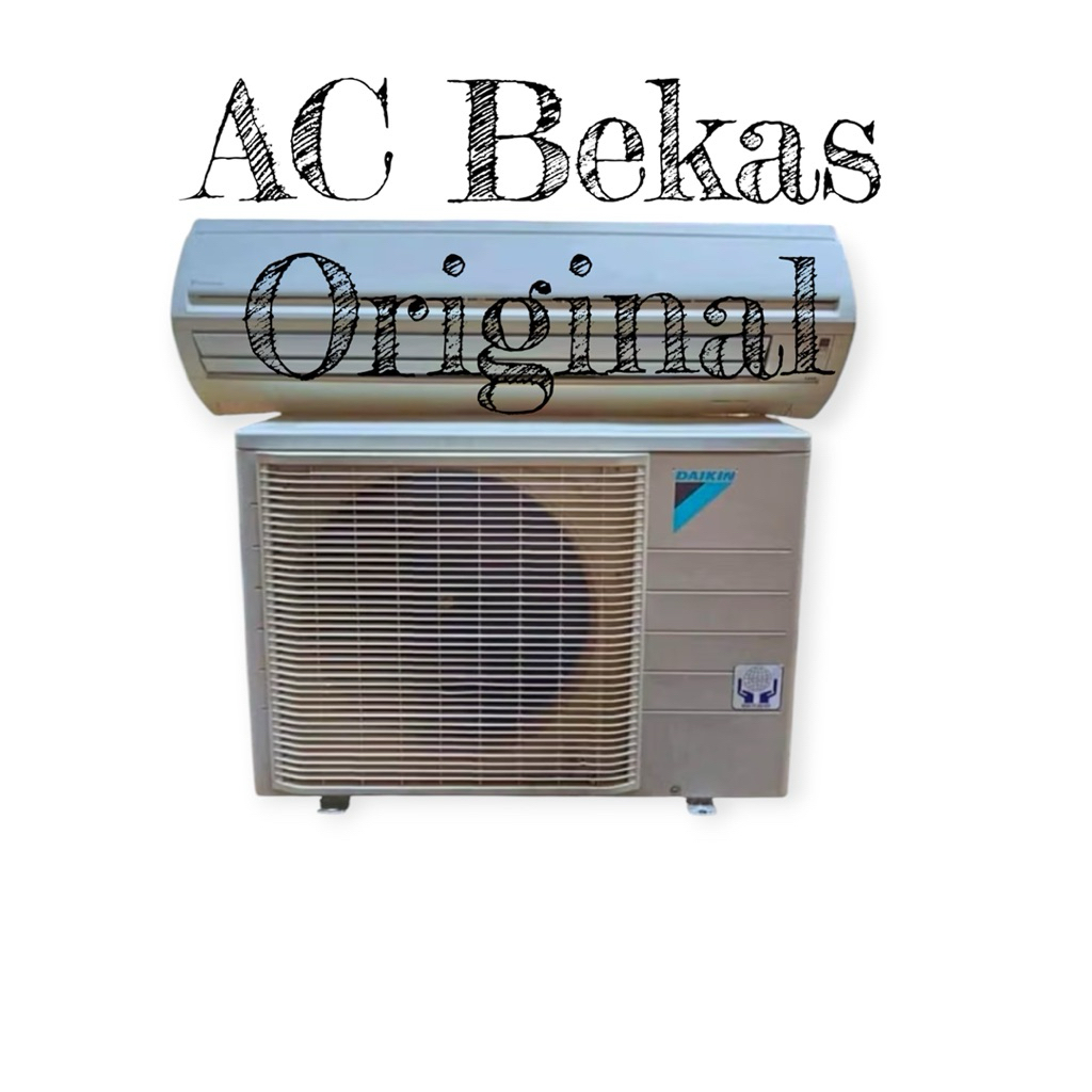 (Unit Only) AC Daikin 0,5PK-2pk Inverter Thailand R32 Second 1set