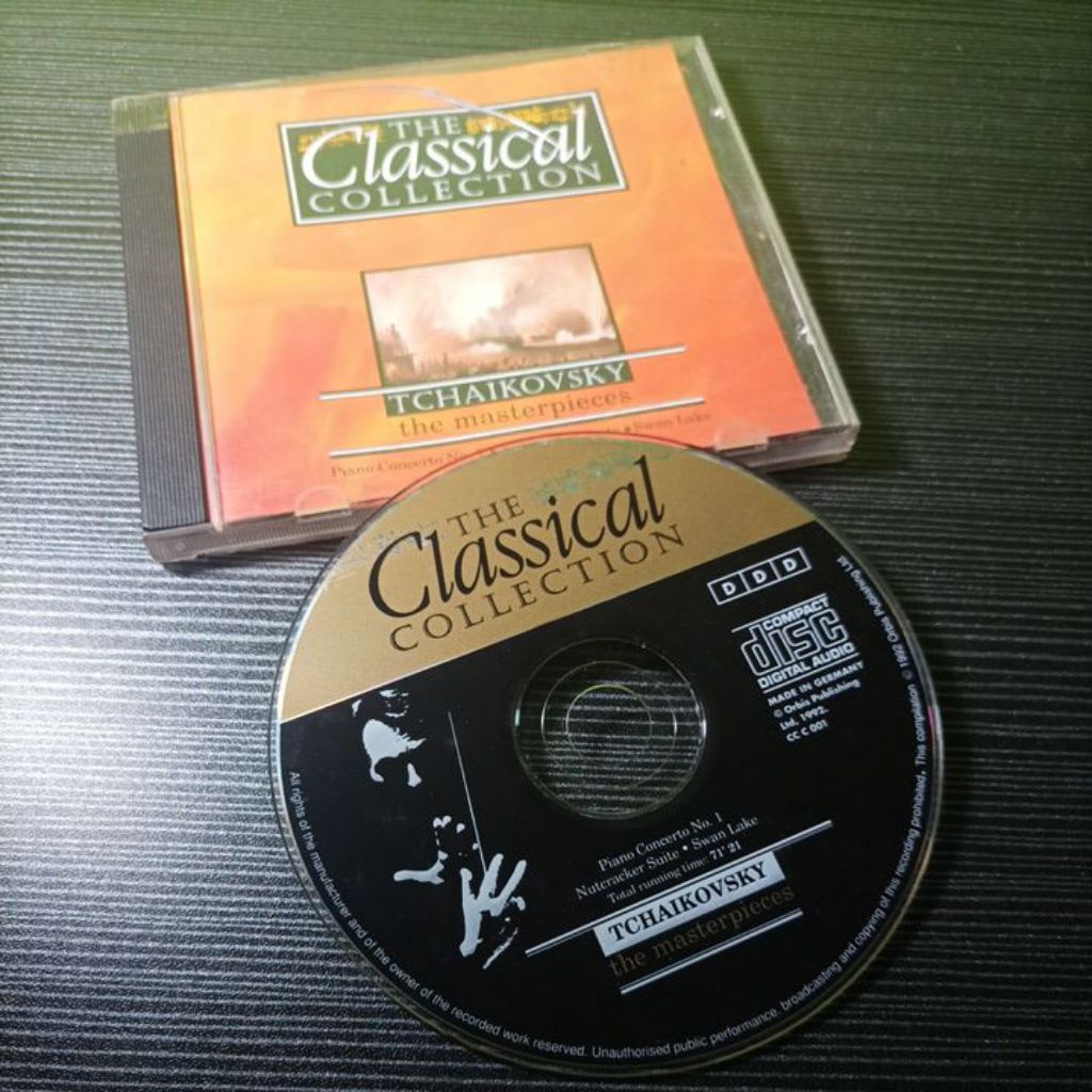 CD TCHAIKOVSKY - THE MASTERPIECES / GERMANY RELEASES