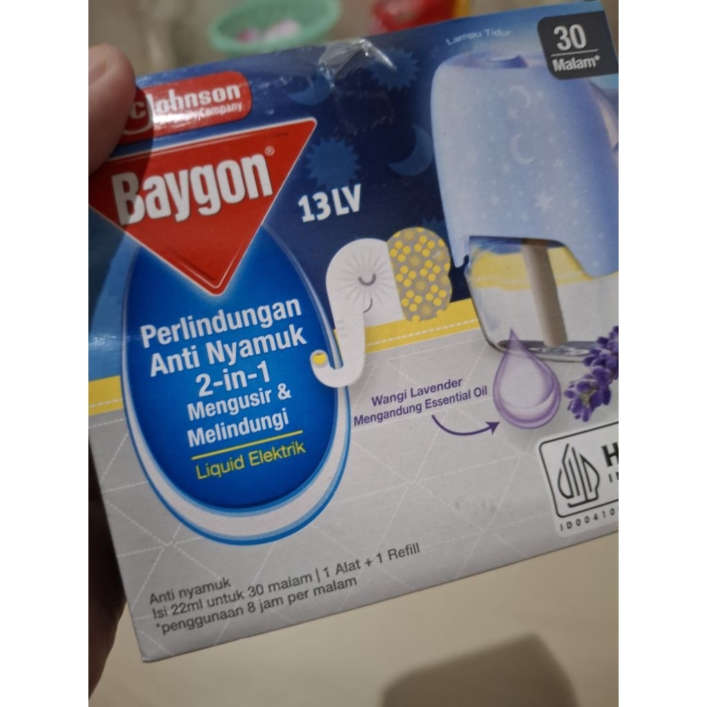 baygon elektrik 22ml isi+alati