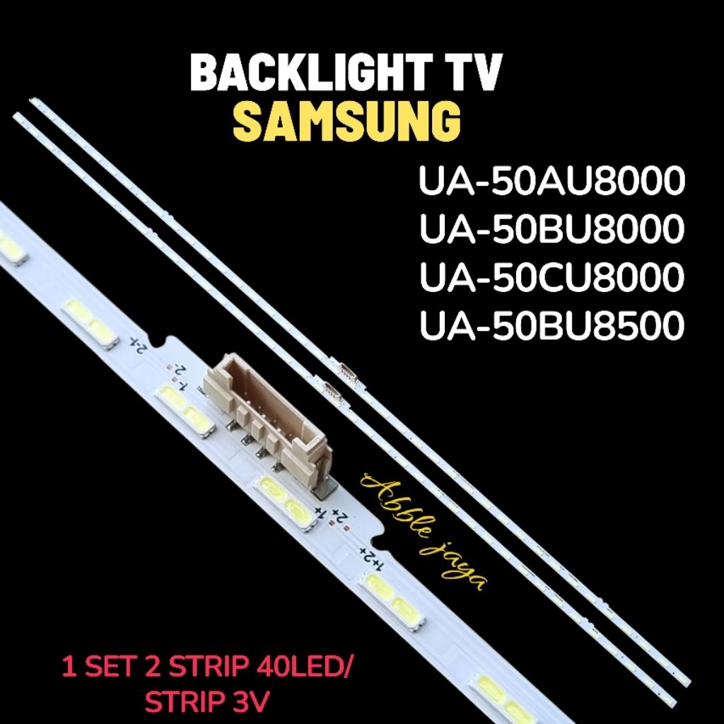 BACKLIGHT TV SAMSUNG 50 INCH UA-50AU8000 UA-50BU8000 UA-50BU8500 AU-50CU8000