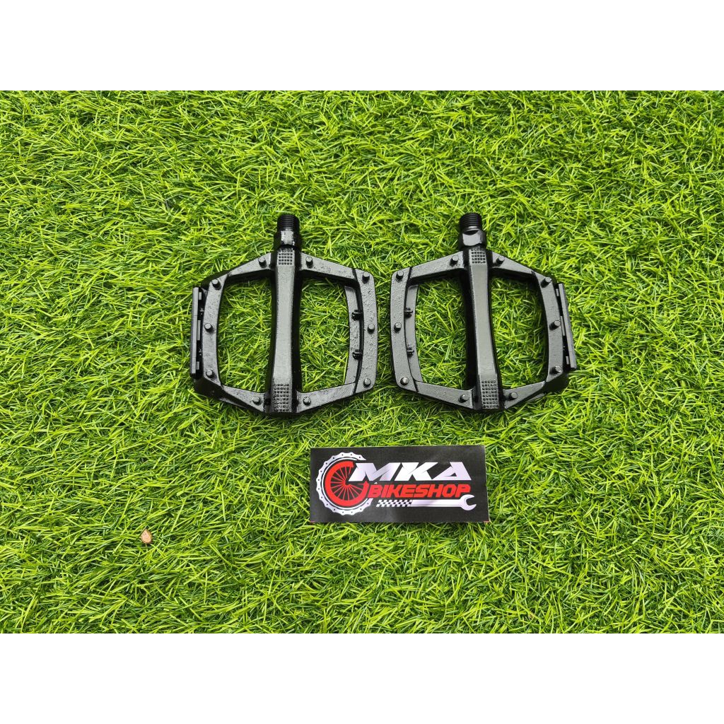 Pedal Alloy Lepasan Polygon Xtrada 8 Tapak Lebar MTB