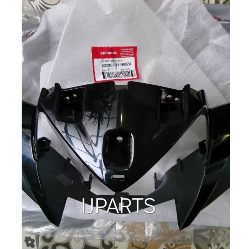 BATOK LAMPU DEPAN SUPRA X125 Fi HITAM ORIGINAL AHM