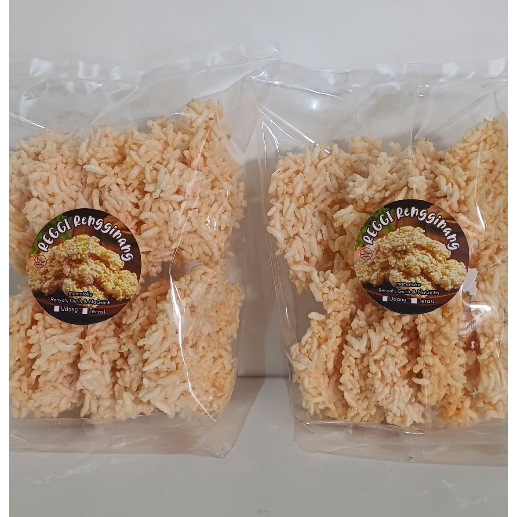 RENGGINANG MATANG RENYAH GURIH RASA TERASI DAN UDANG