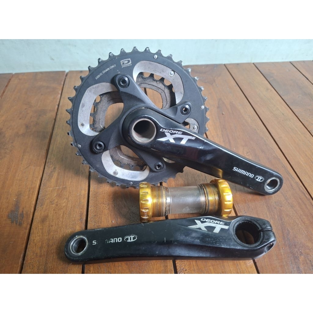crank Shimano Deore XT bonus bb ht2 altus alivio slx xtr