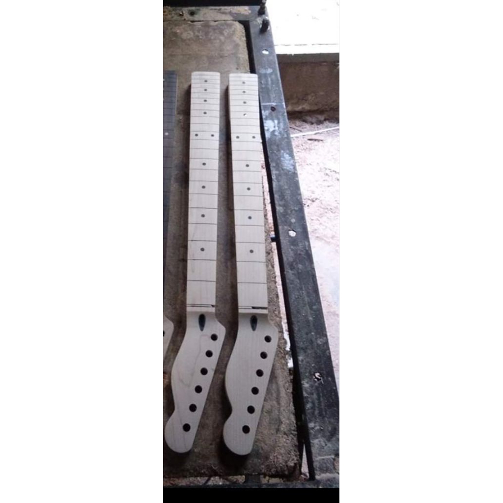NECK GITAR TELE BAHAN KAYU MAPLE