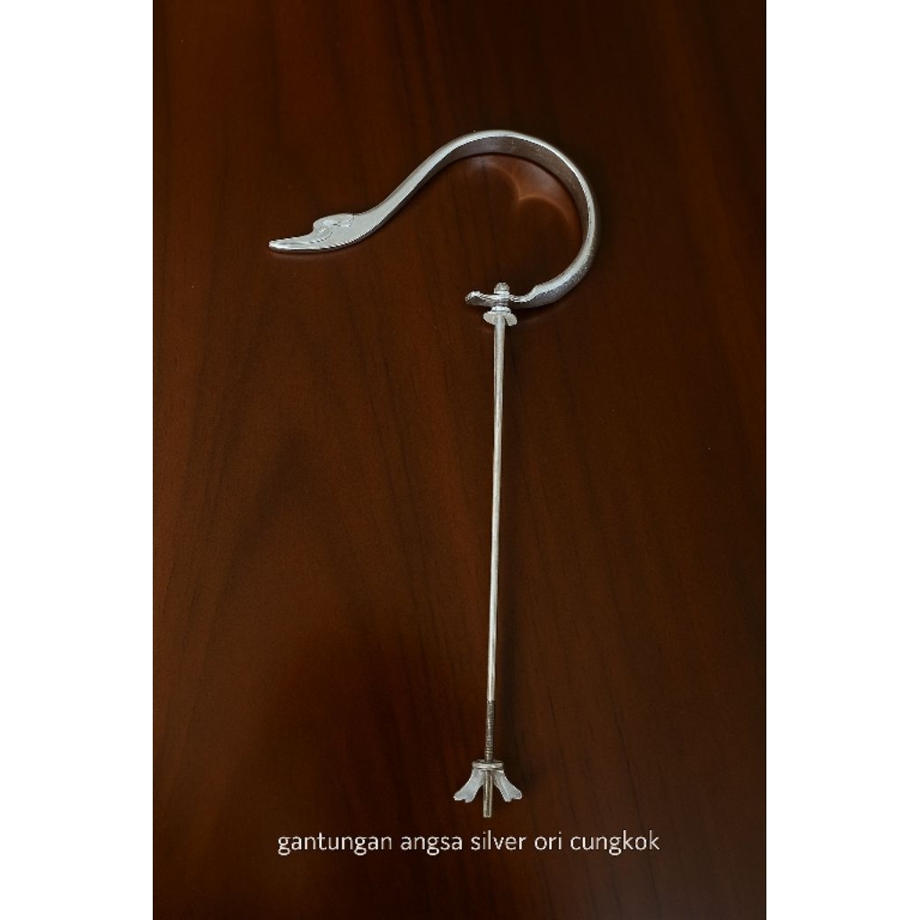 gantungan sangkar  Burung motif angsa original cungkok premium