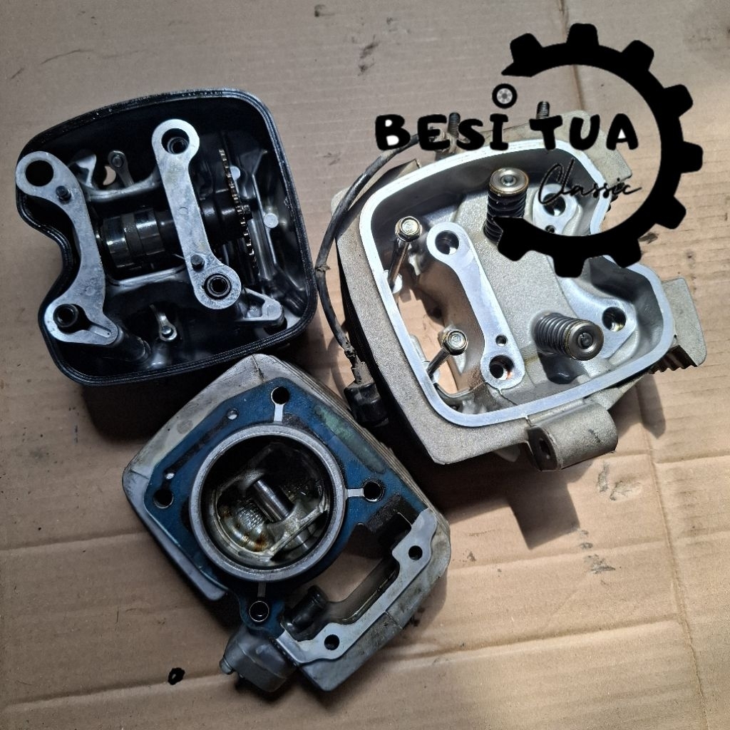 Blok head deksel mesin crf 150 original