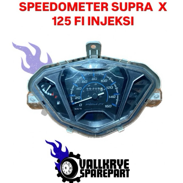 SPEEDOMETER SUPRA X - SPEEDOMETER HONDA SUPRA X 125 NEW FI INJEKSI - ORIGINAL SECOND