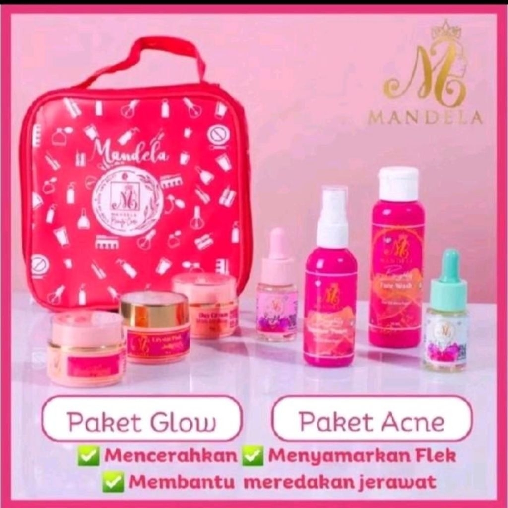 MBC BEAUTY SKINCARE Paket Lengkap/mandella beauty care/MBC SKINCARE ORIGINAL BPOM