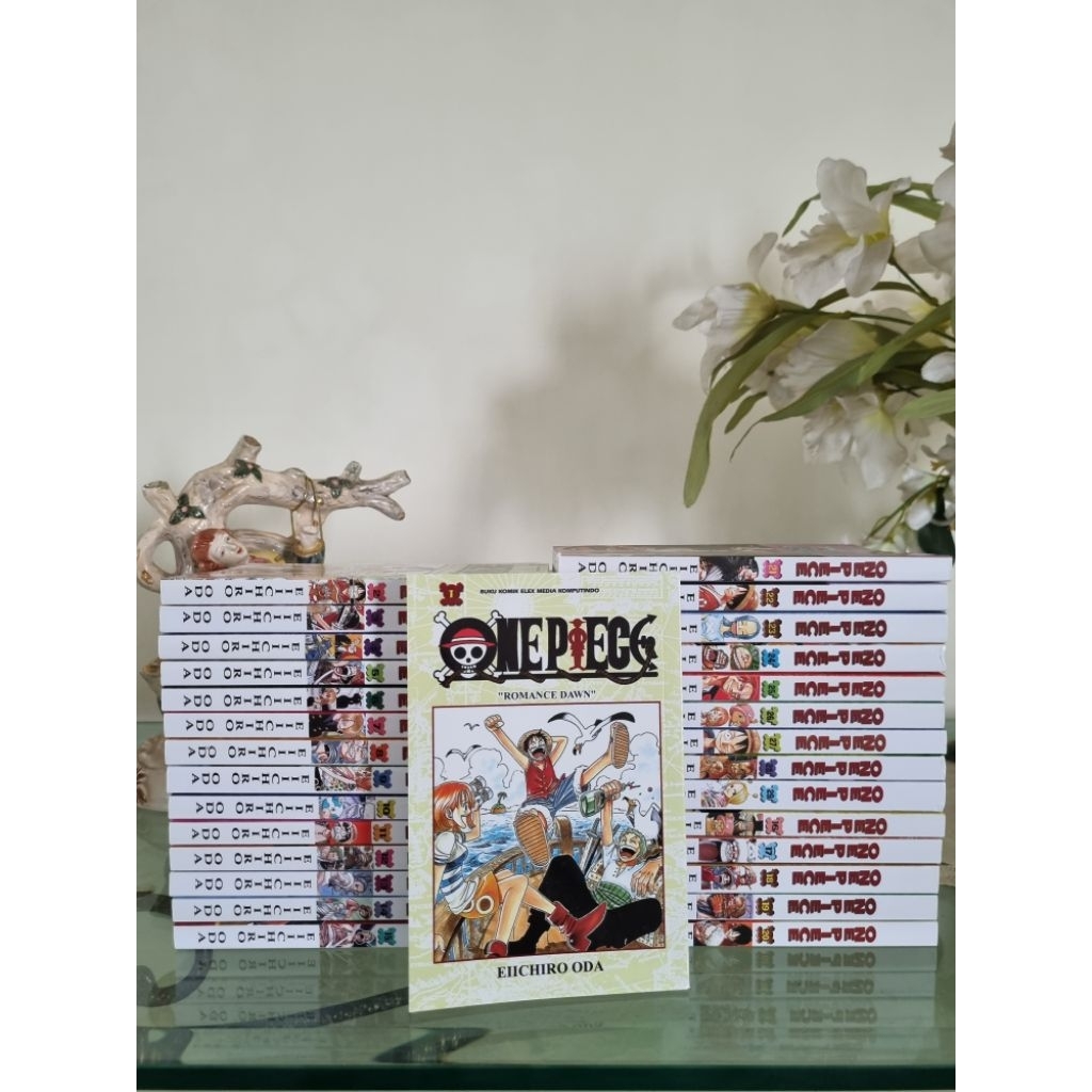 komik one piece set (cetakan baru)