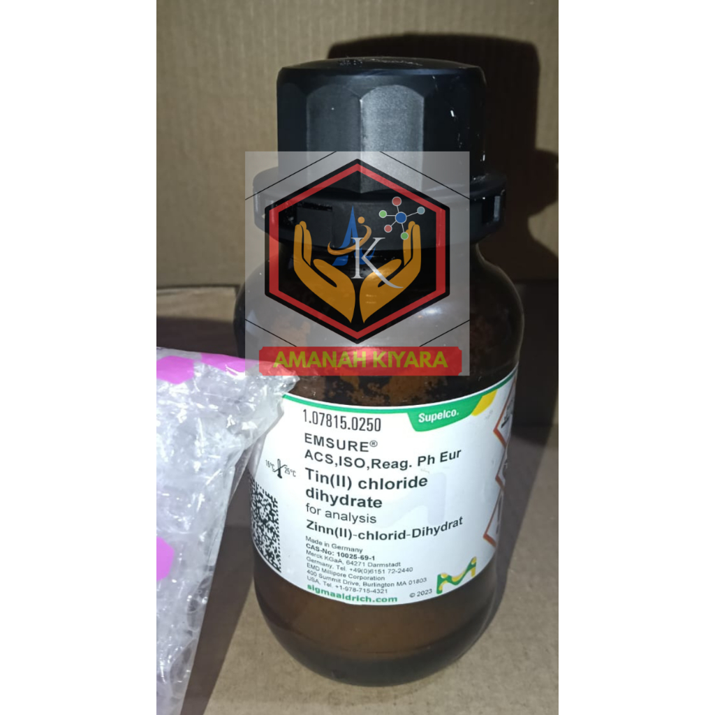 SnCl2 , Tin (II) Chloride Dihydrate , TIMAH II KLORIDA , ecer 1 gr