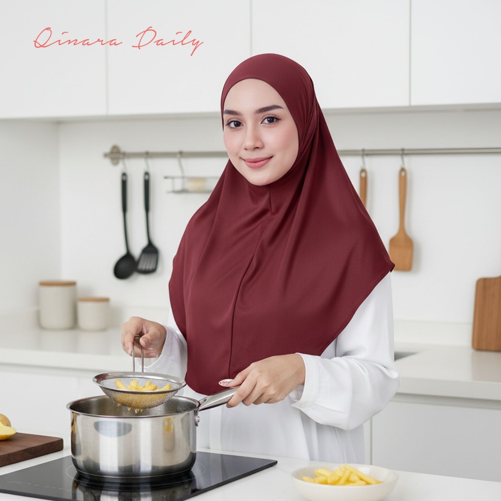 Arthestica Hijab Qinara Daily-Hijab Pet Bergo Instan