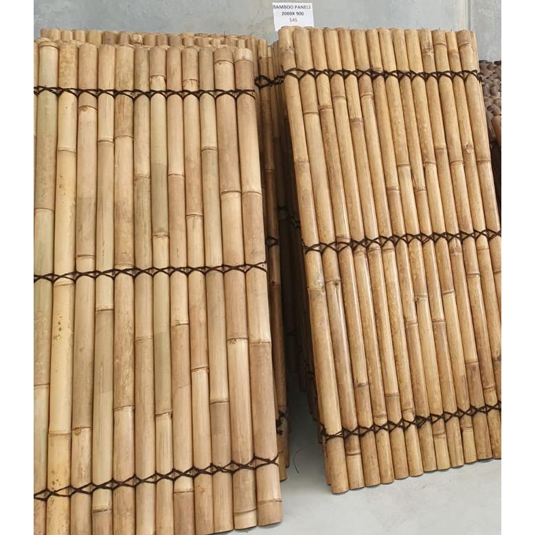 pagar bambu apus belah 100 x180 cm