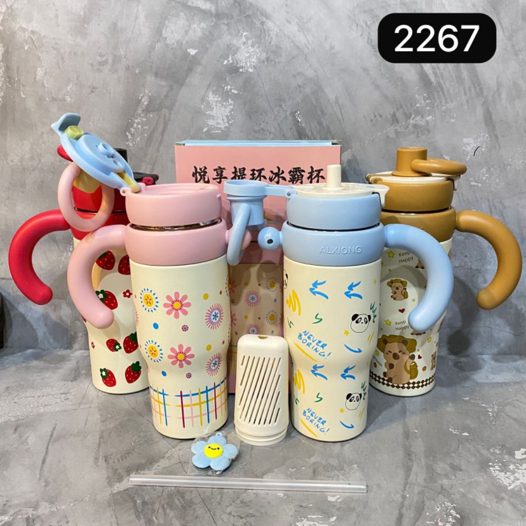 Tumbler Stainless 800Ml / Tumbler Stainless Handle Ring