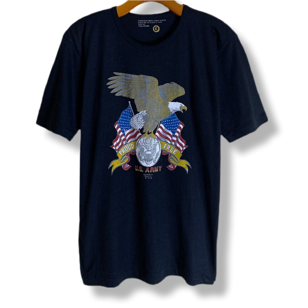 US ARMY BLACK T-SHIRT | KAOS | AFM