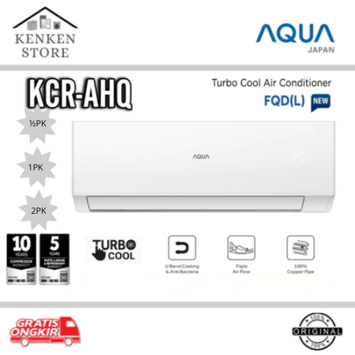 AC AQUA 1/2PK-2PK KCR-AHQ AQA-KR5FQDL/FQAL/KR9FQDL /FQAL/KR18FQDL/FQAL