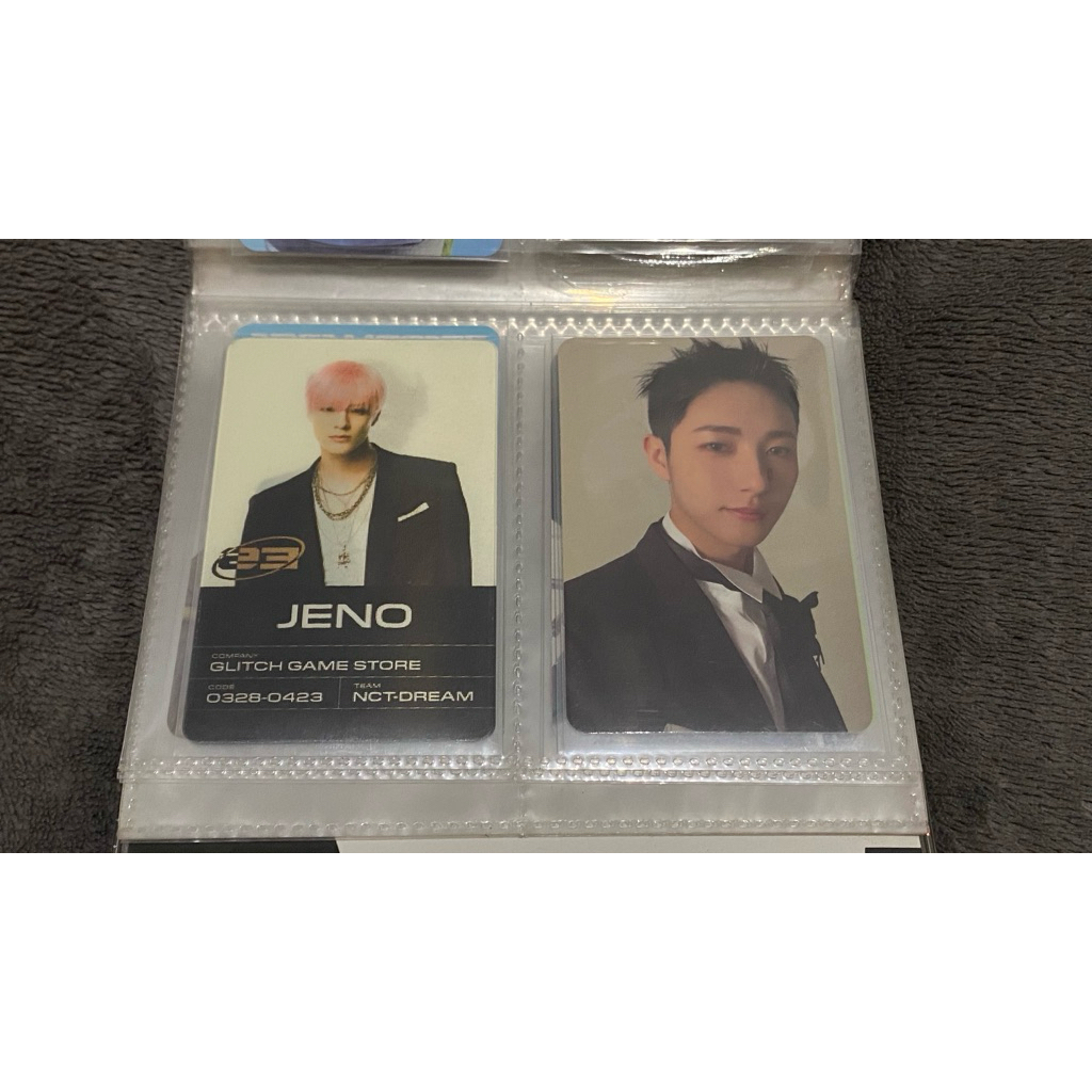 photocard jeno renjun glitch mode