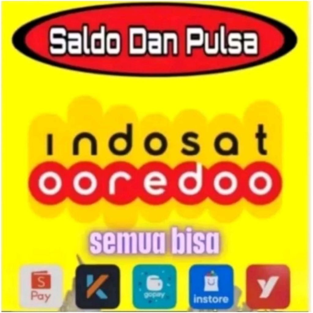 TERMURAH TOPUP SALDO/PULSA REGULER TRANSFER INDOSAT 500k SAMPAI 10JUTA