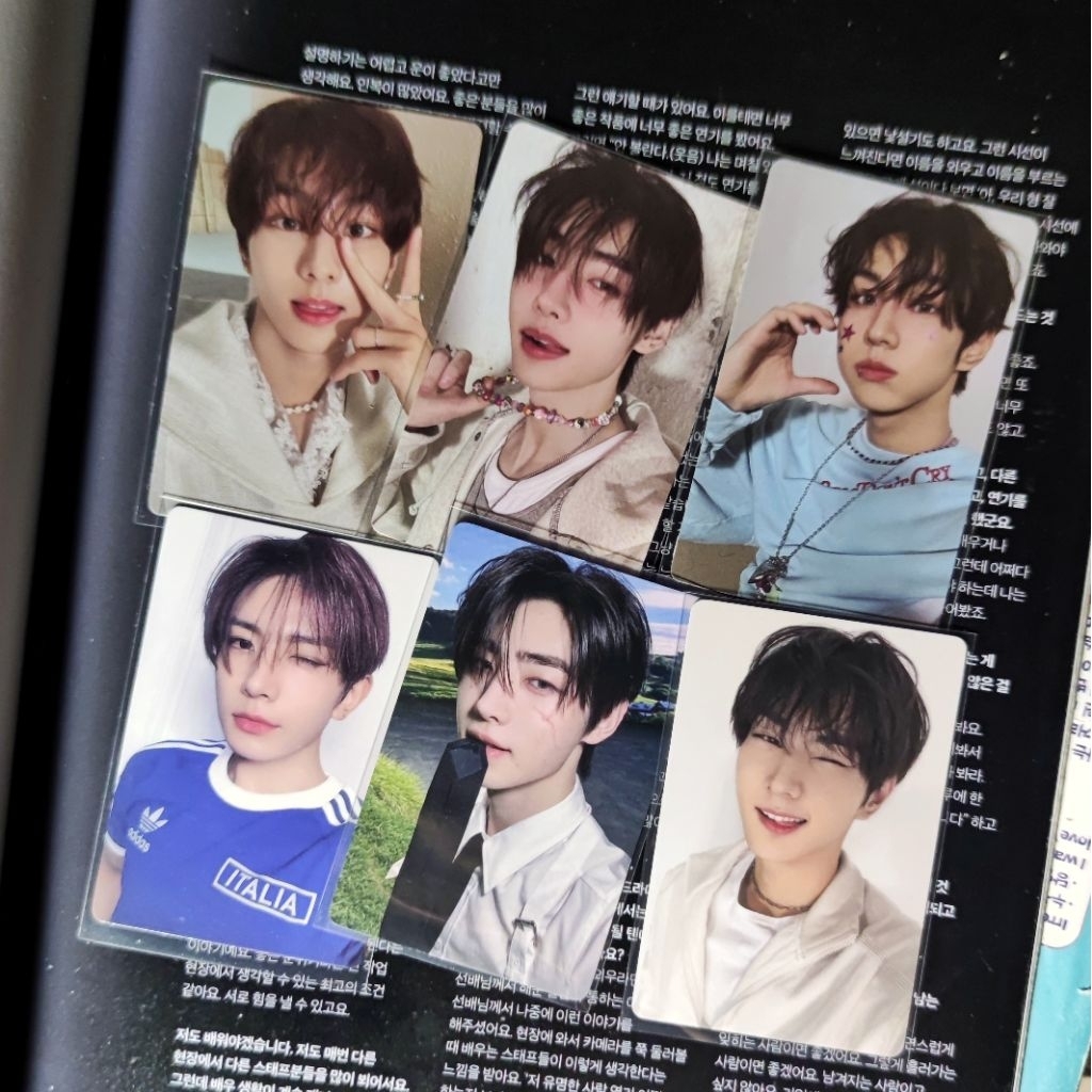 [Ready To Ship] Jungwon Kalpa Melet, Sunghoon Incept, JW Wink Yzy Heeseung Itali, Hoon Gitdas, Orang