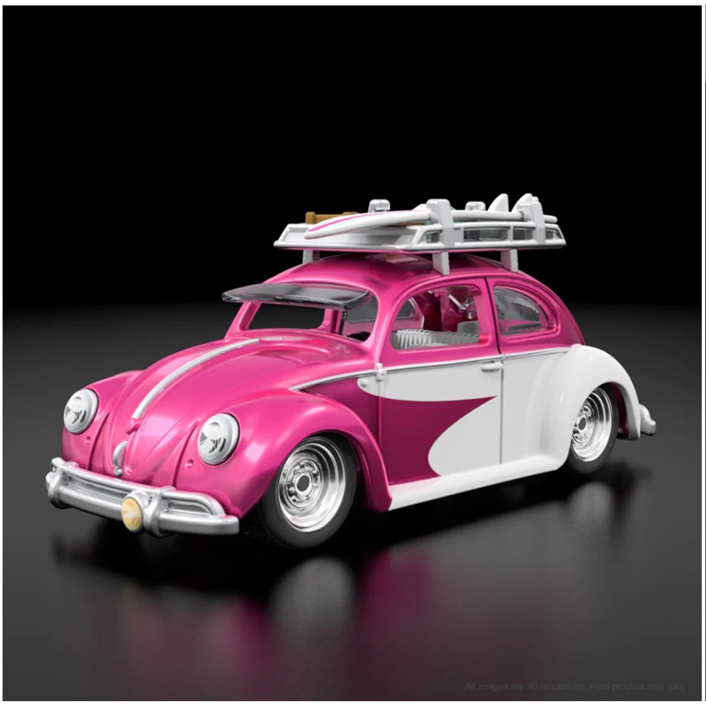 Hot Wheels Red Line Club RLC Kawa Bug A Pink Exclusive Box