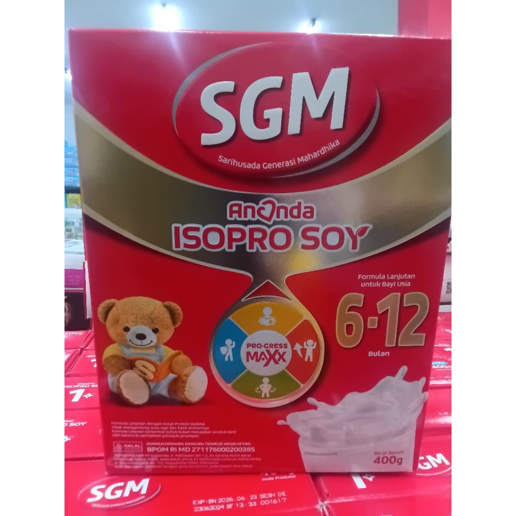 Sgm soya 6-12 bulan 400gr