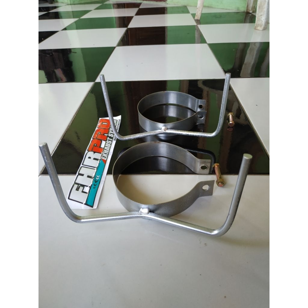 brecket gantungan knalpot racing klem gantungan knalpot mobil