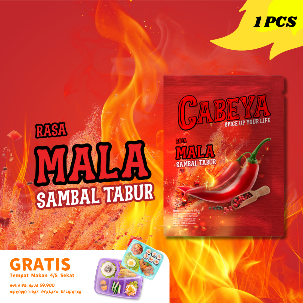 Cabeya - Sambal Tabur Mala -15g