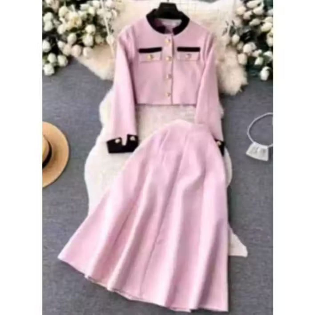 : Rok Model KSetelan Baju Danorea One Set Wanta Remaja Kekinian Full Kancing Termura