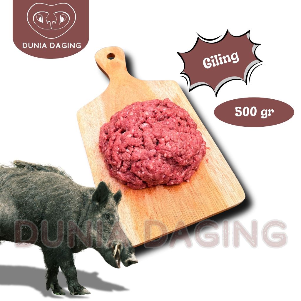 Babi Hutan - GILING - Daging Celeng - 500 gram