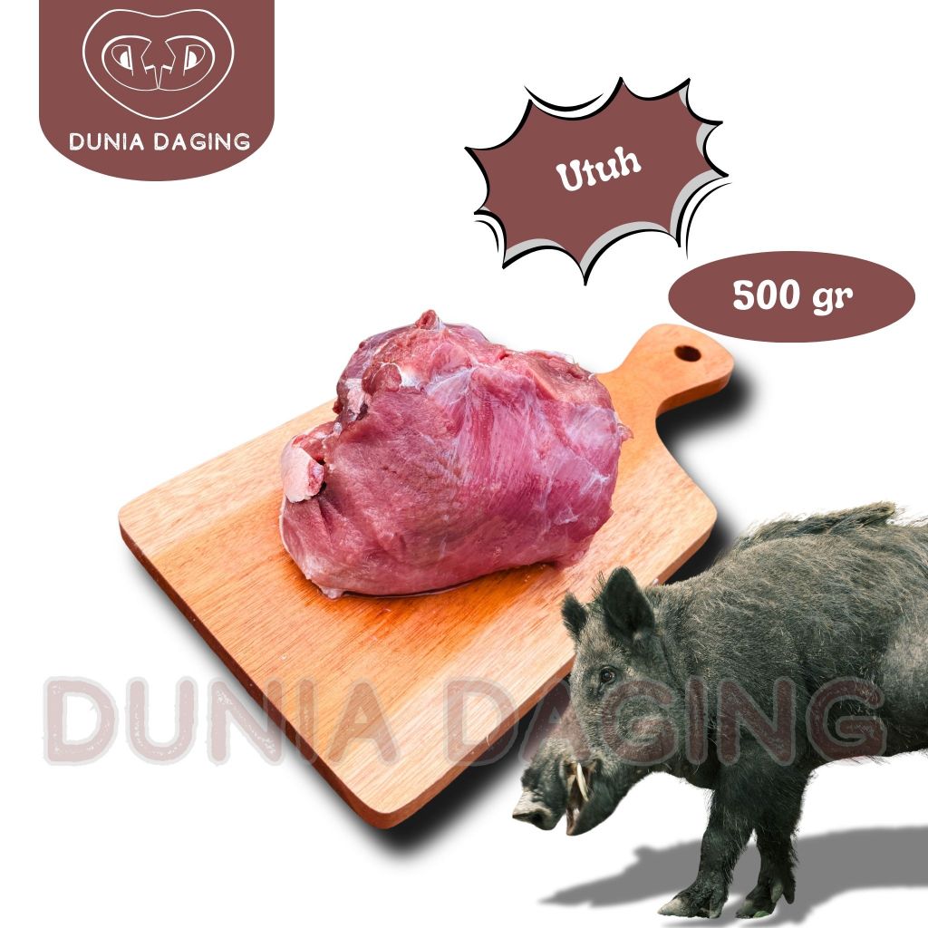 Daging Celeng Daging Babi Hutan Daging Aili - UTUH - 500 gram