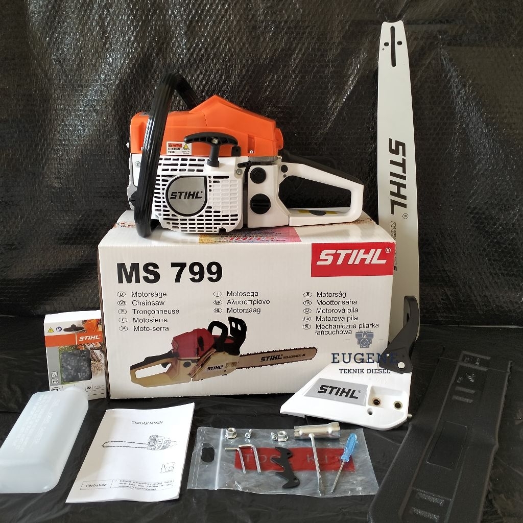 TERMURAH CHAINSAW / SENSO 799 STIHL MESIN GERGAJI KAYU BAR 22 INCH STIHL NEW ORIGINAL
