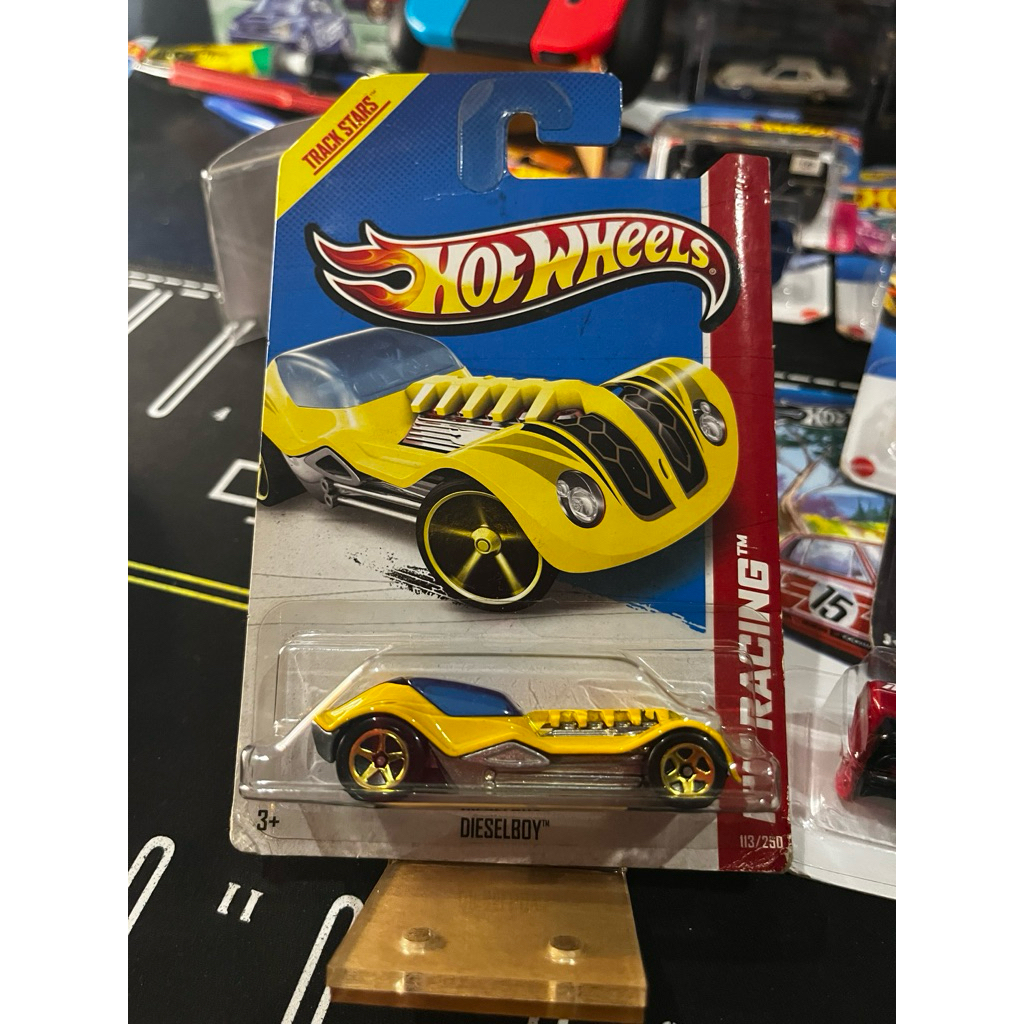 Blue Card Hotwheels Diesel boy