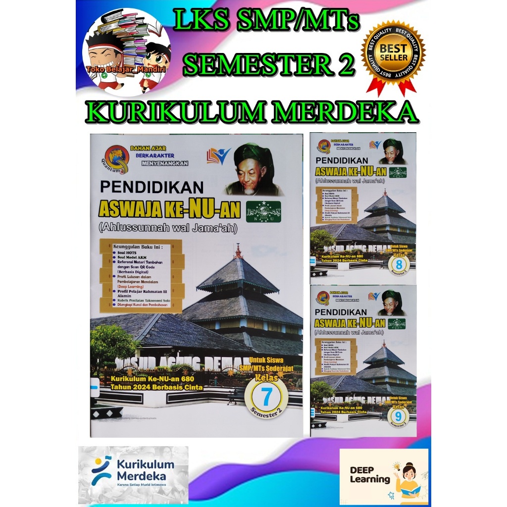 LKS Aswaja Ke NU an SMP/MTs Kelas 7, 8, 9 Semester 2 Kurikulum Ke NU An 680/ Deep Learning Quantum