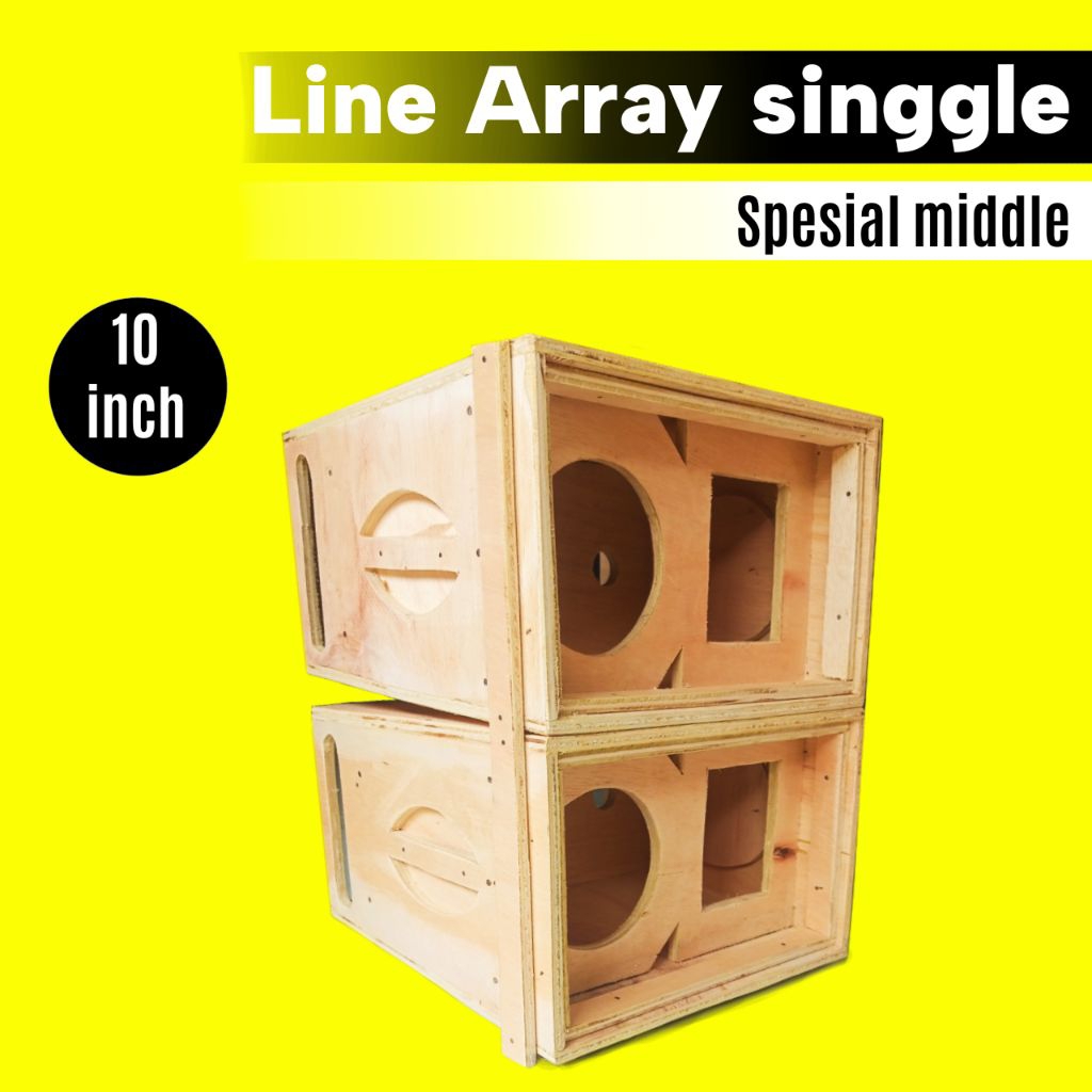 Box speaker middle 10 inch array 12mm cocok untuk melengkapi sound miniataur lengkap 1 set