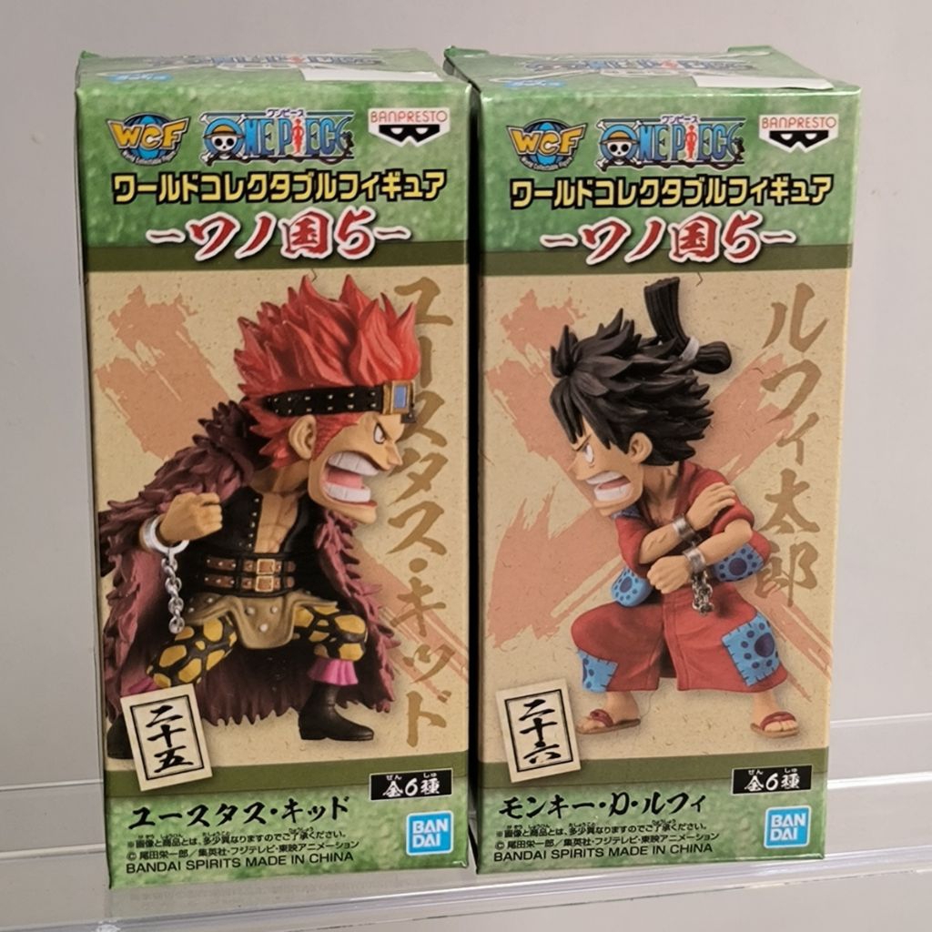 Figure WCF One Piece Luffy vs Captain Kid Original Japan Japver