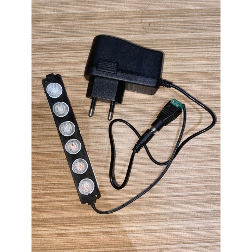 1Set Lampu Strobo Tinggal Pasang Lampu Hias Etalase Toko DLL